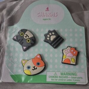 Cute Cat Charms Set